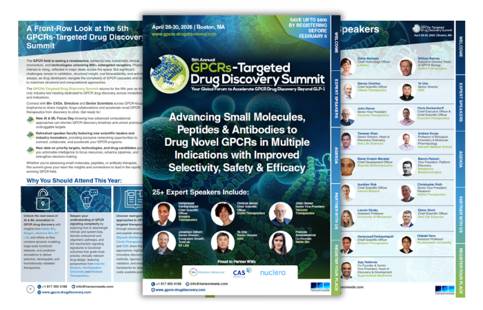 5th GPCRs-Targeted Drug Discovery Summit Brochure