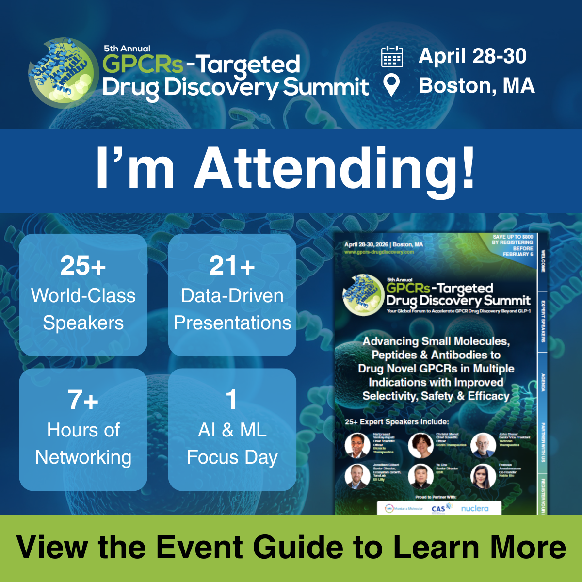 I'm Attending the 5th GPCRs